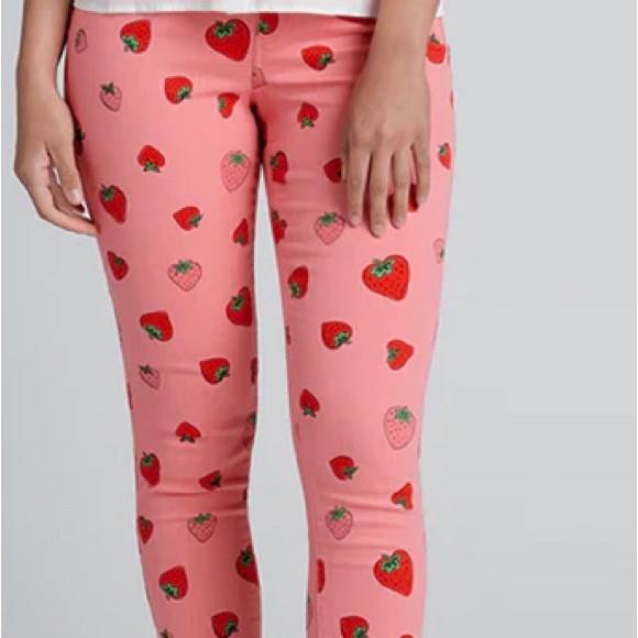 The Sweet Life Skinny Jeans Pink Strawberry - Picture 3 of 4